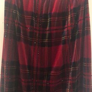 One of a kind plaid skirt
